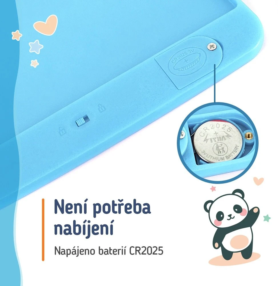 ColorWay 12" Children's Drawing Planšetė CW-WT12C, Mėlyna