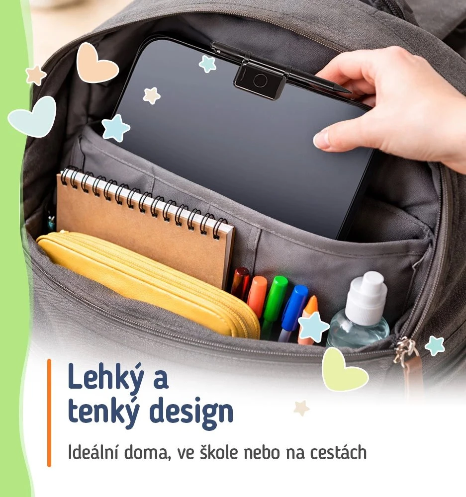 ColorWay 15" Children's Drawing Planšetė CW-WT15BK, Juodas