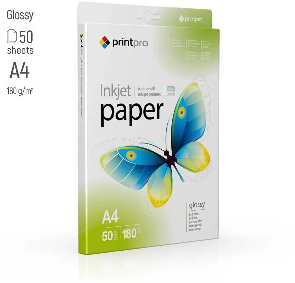 ColorWay fotopopierius PrintPro blizgus 180g/m2, A4, 50 lapų