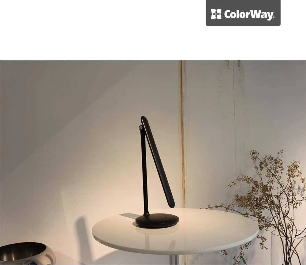 ColorWay LED stalinis šviestuvas su įmontuota baterija