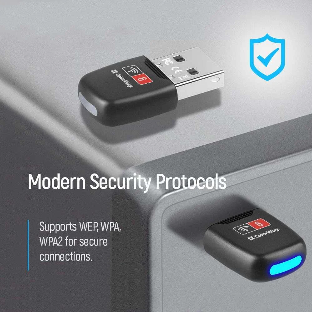 „ColorWay“ „Wi-Fi 6“ USB adapteris