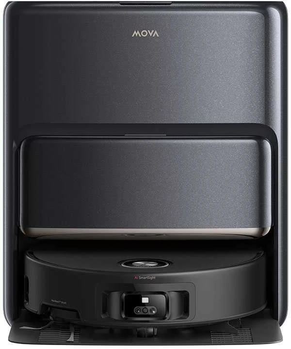 Dulkių siurblys - robotas MOVA Z60 Ultra Roller Complete, Juodas