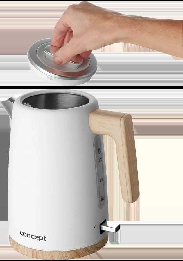 Elektrinis virdulys - Concept Elwood 2200W 1.7L Balta