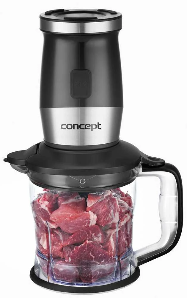 Concept SM3390 plakiklis 1.2 L Immersion plakiklis 700 W Juodas, Nerūdijantis plienas