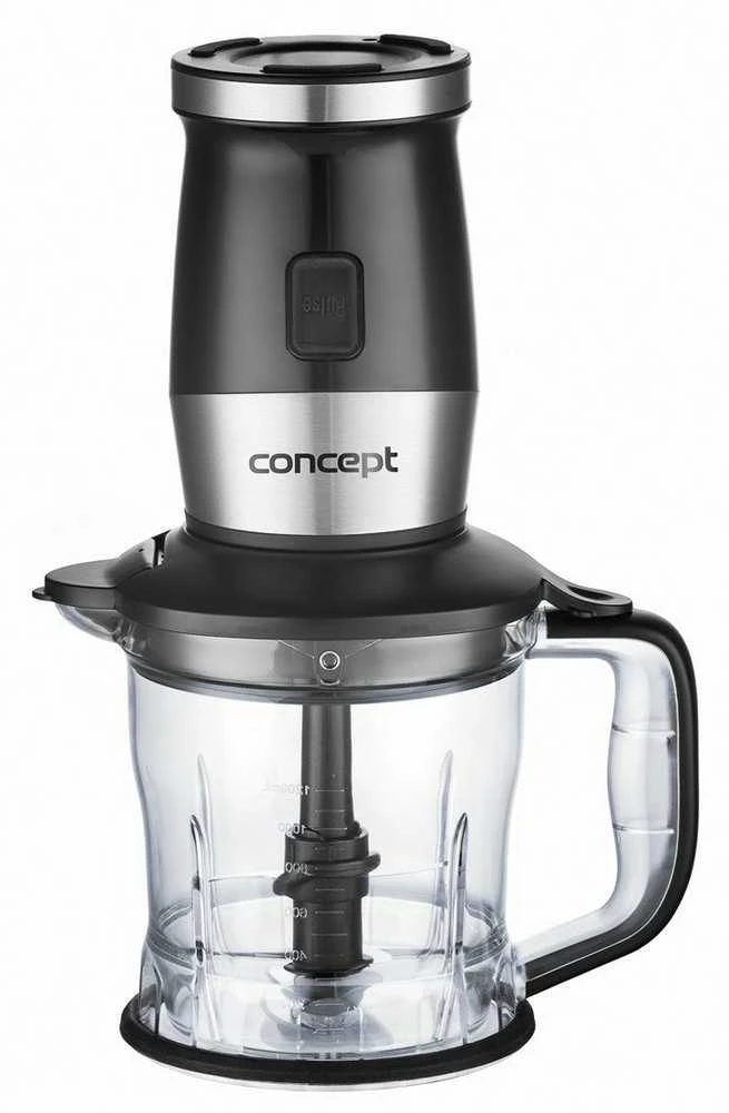 Concept SM3390 plakiklis 1.2 L Immersion plakiklis 700 W Juodas, Nerūdijantis plienas