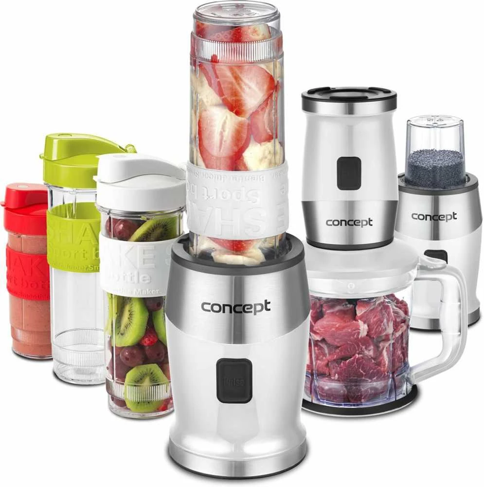 Concept sm3391 1.2 L Tabletop plakiklis 700 W Nerūdijantis plienas, Baltas