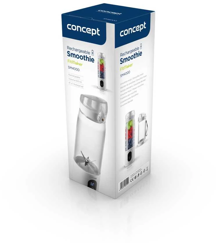 Maišytuvas kielichowy Concept Solution FitMaker Baltas SM4000