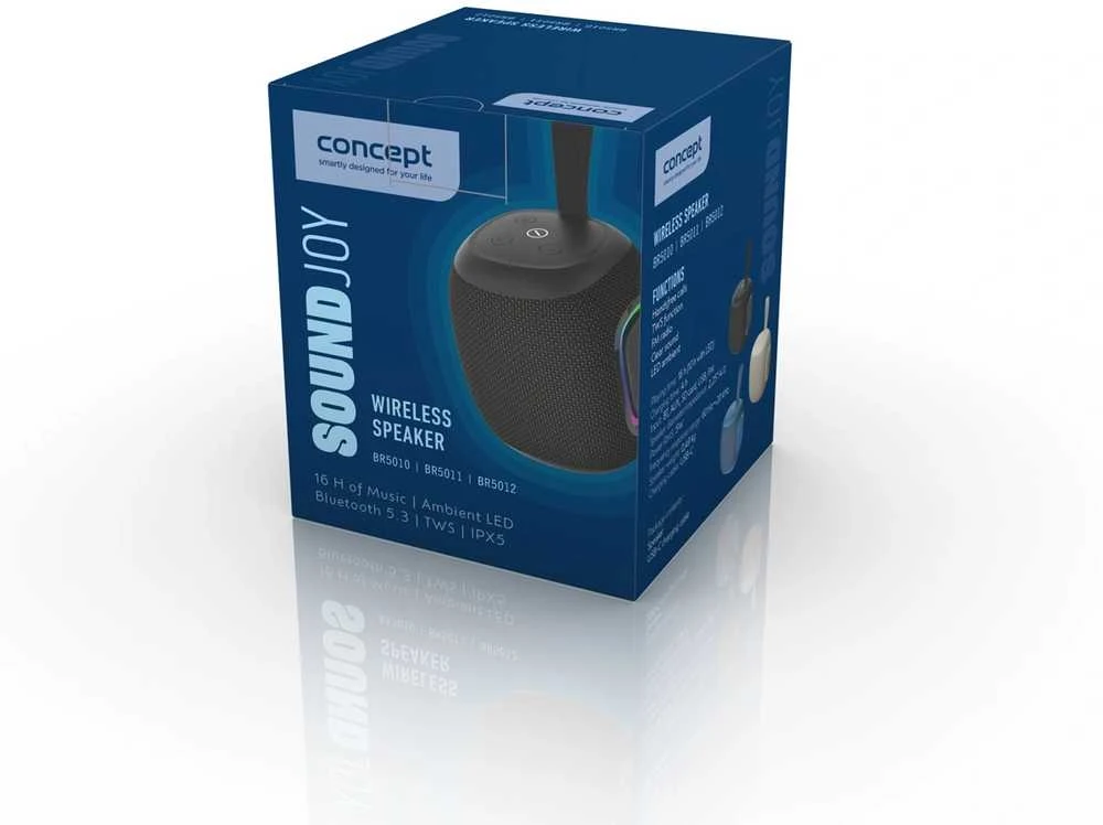 Belaidis garsiakalbis – nešiojama kolonėlė Concept SoundJoy BR5010