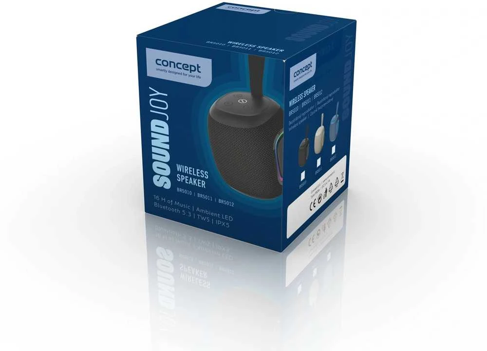 Belaidis garsiakalbis – nešiojama kolonėlė Concept SoundJoy BR5010