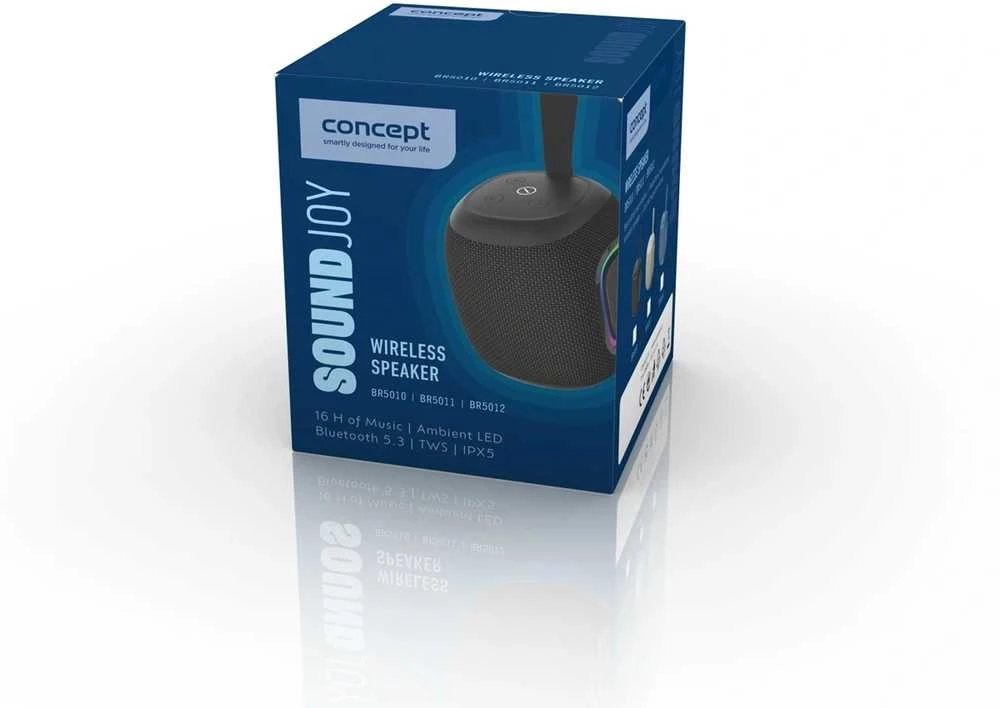 Belaidis garsiakalbis – nešiojama kolonėlė Concept SoundJoy BR5010