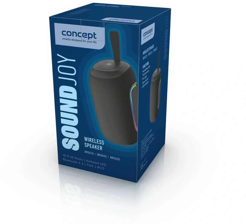 Belaidis garsiakalbis – nešiojama kolonėlė Concept SoundJoy BR5022