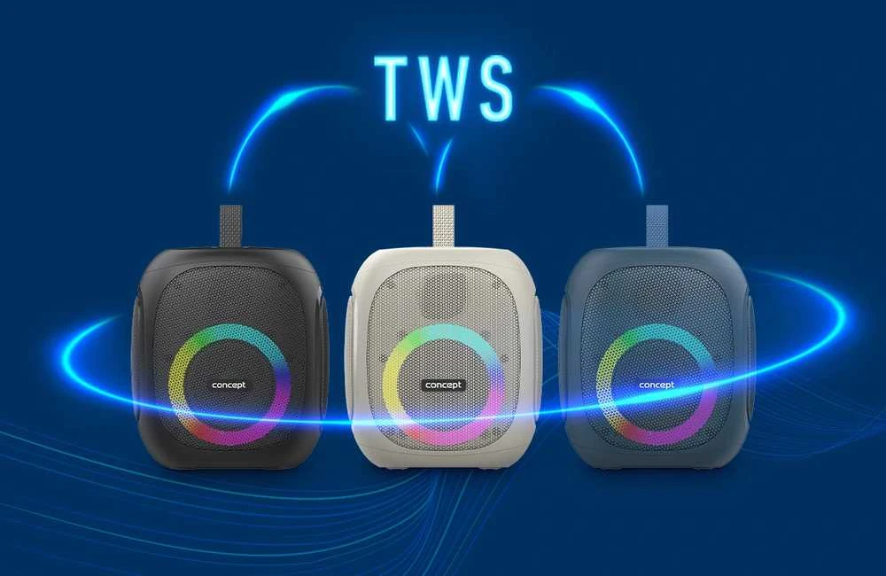 Belaidis garsiakalbis – nešiojama kolonėlė Concept SoundJoy BR5035