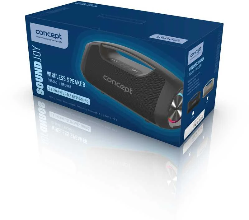 Belaidis garsiakalbis – nešiojama kolonėlė Concept SoundJoy BR5060