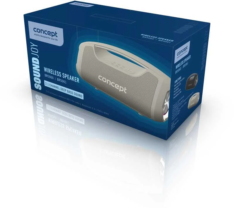 Belaidis garsiakalbis – nešiojama kolonėlė Concept SoundJoy BR5060
