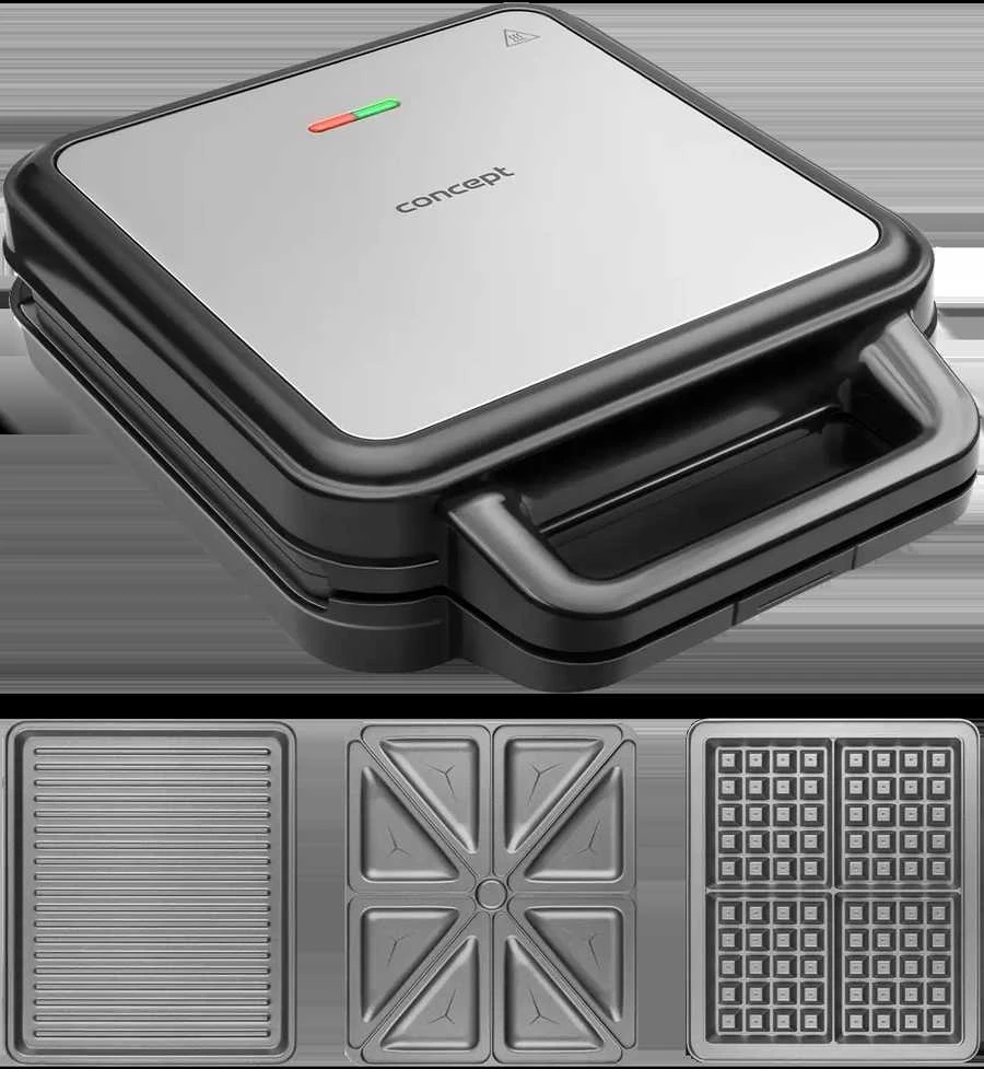 Sumuštinių keptuvas Concept Keptuvas sumuštinių 3w1 SV3080