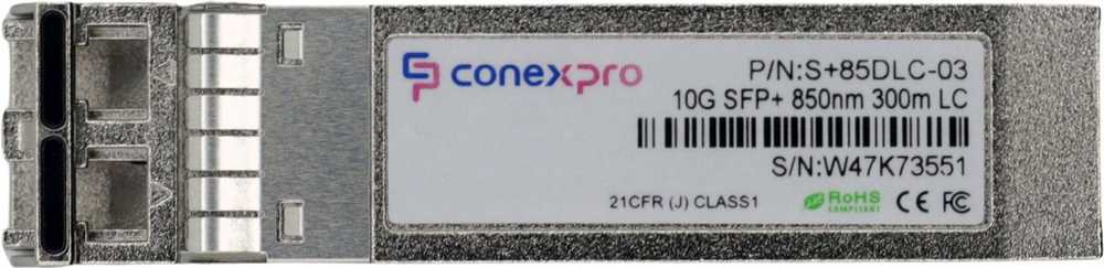 Šakotuvas Conexpro 10G SFP+ optical module, MM, 850nm, 300m, 2x LC, DDM