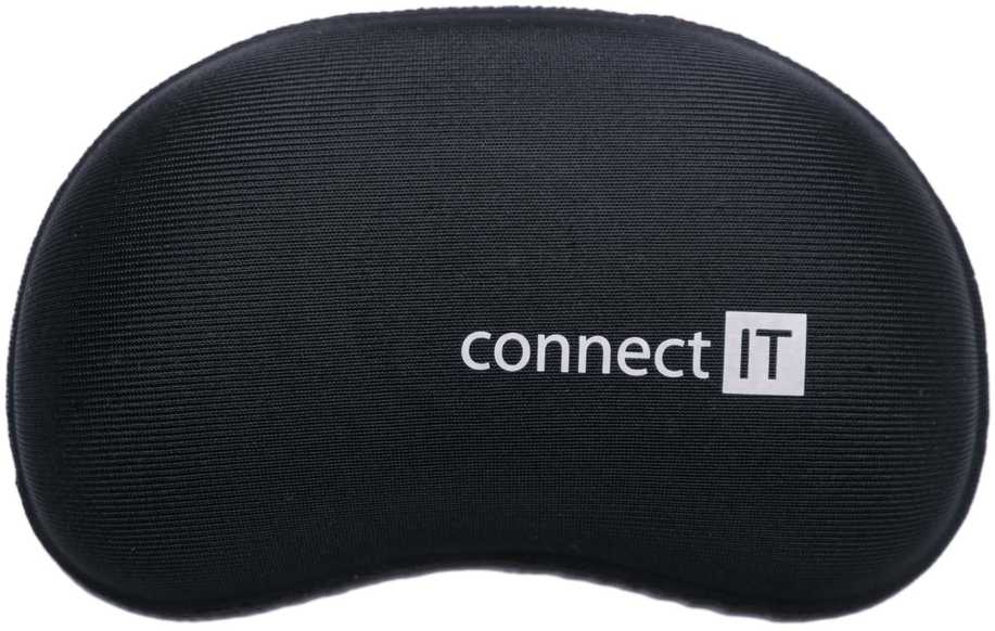 Kilimėlis CONNECT IT riešo atrama priešais pelę (atminties putos)