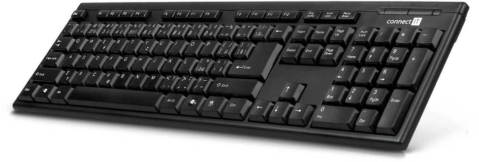 „Klaviatūra Connect IT Connect IT CI-58“ klaviatūra, USB, juoda