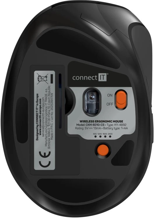 Klaviatūra ir pelė Connect IT FOR HEALTH Combo (CKM-6010-CS)