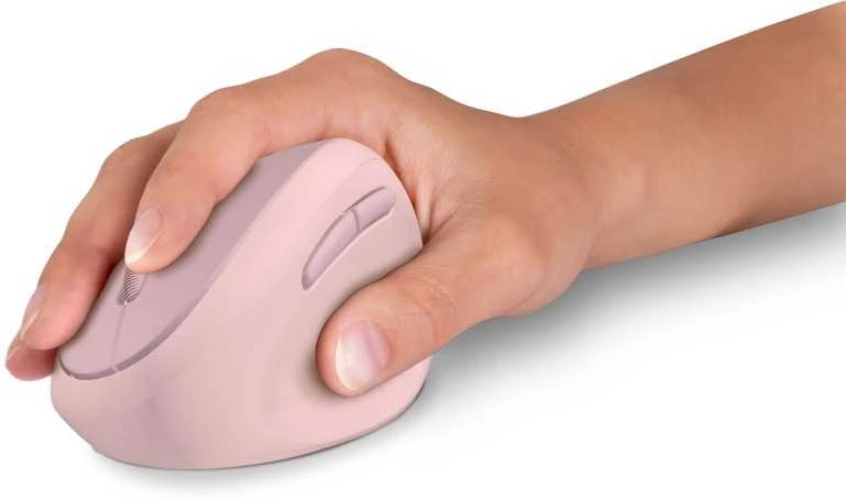 Pelė Connect IT CONNECT IT FOR HEALTH LADIES Rožinis Belaidė pelė pionowa ergonomiczna rožinė