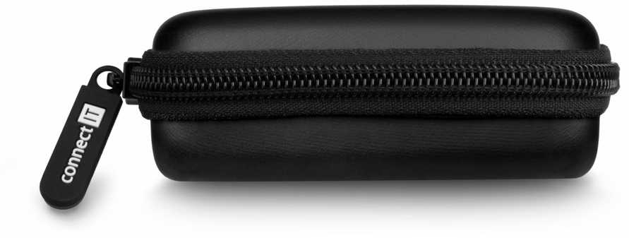 CONNECT IT HardShellProtect kieto korpuso apsauginis dėklas skirtas 2,5" HDD, juodas