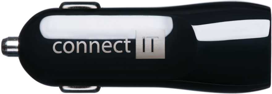 CONNECT IT USB PREMIUM universalus automobilinis įkroviklis (2x USB 3.1A ir 1A., automobilinis adapteris CL)