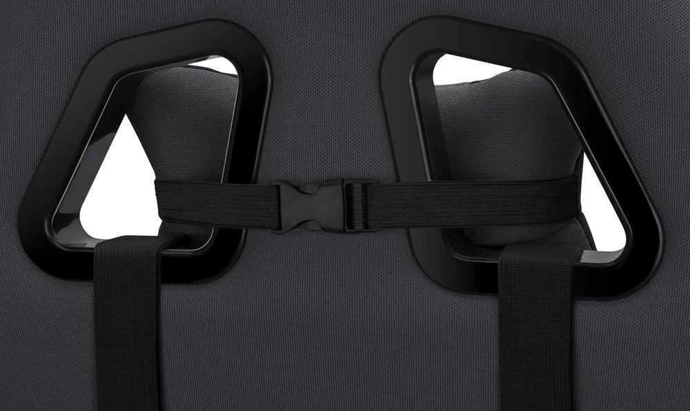 Connect IT Monaco Pro gaming chair pilkas and juodas