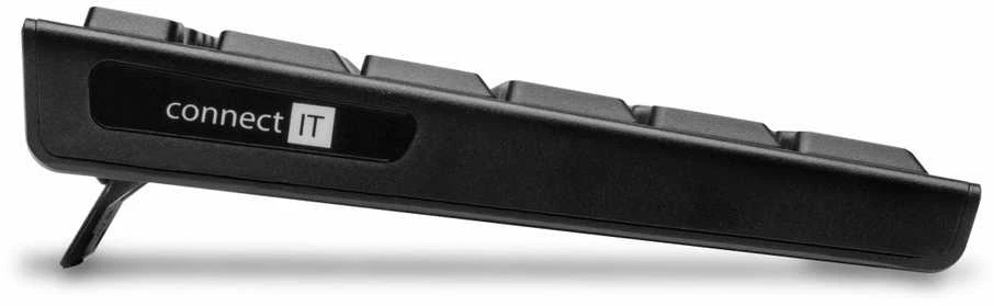 Klaviatūra ir pelė Connect IT CKM-7500-CS belaidė juoda układ CZ SK
