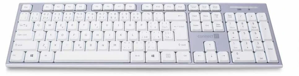 Connect IT CKM-7510-CS COMBO Belaidė klaviatūra and pelė set, baltas