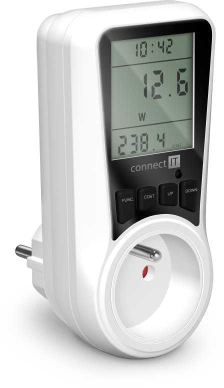 CONNECT IT PowerMeter Pro energijos suvartojimo matuoklis