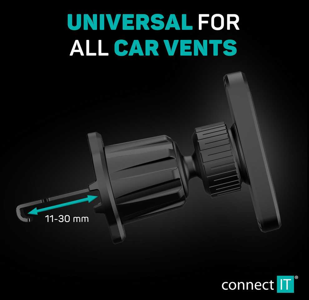 Connect It PRIJUNK Jį InCarz 6Strong360 Pro magnetinių automobilių grotelių laikiklis