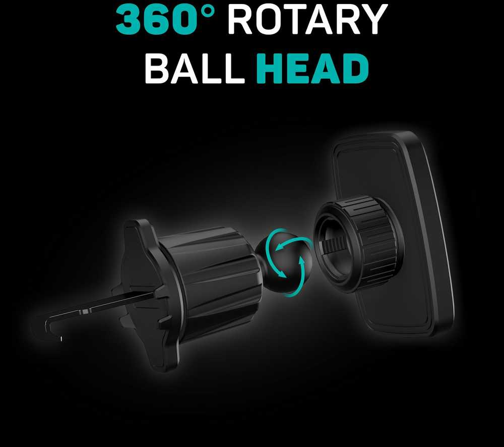 Connect It PRIJUNK Jį InCarz 6Strong360 Pro magnetinių automobilių grotelių laikiklis