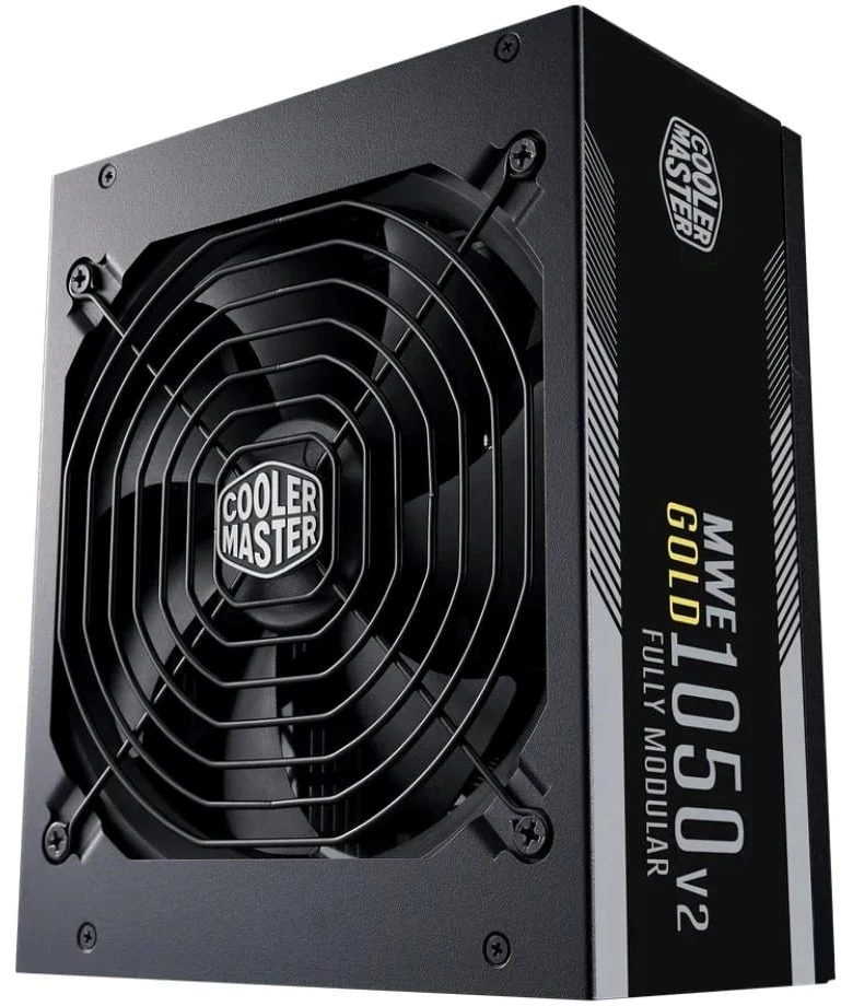 „Cooler Master MWE Gold 1050 V2 ATX 3.1“ atminties blokai, 1050 W, 24 kontaktų, ATX, Jude