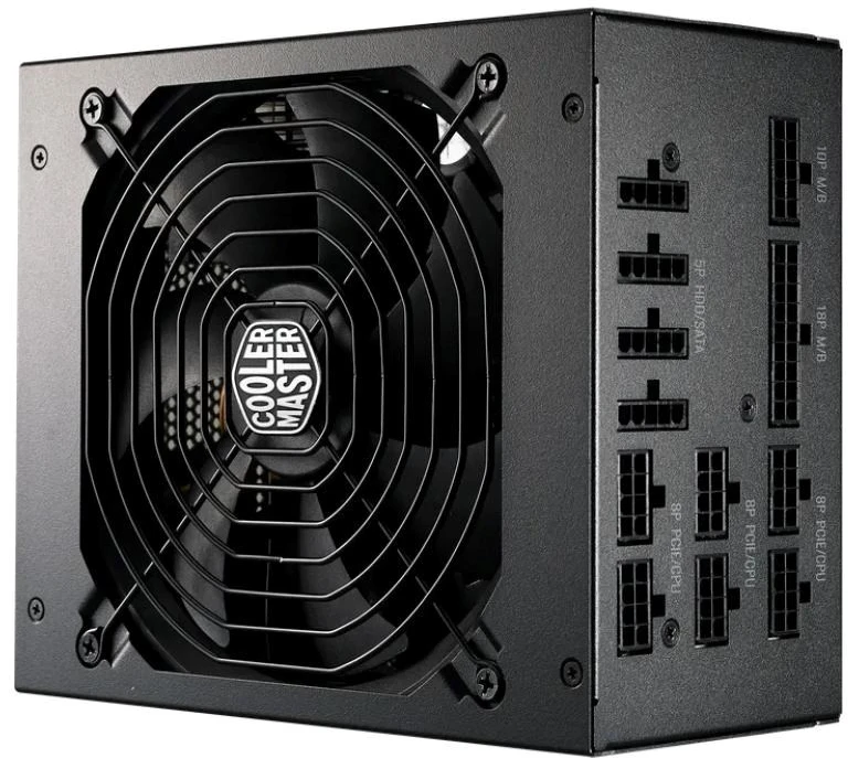 „Cooler Master MWE Gold 1050 V2 ATX 3.1“ atminties blokai, 1050 W, 24 kontaktų, ATX, Jude