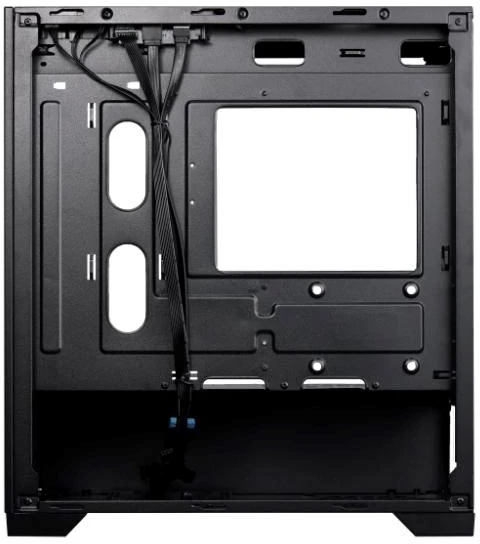 „Cooler Master Elite 302 Lite“ korpusas, permatomas šoninis skydelis, mATX, 1x 120 mm ventiliatorius, juodas