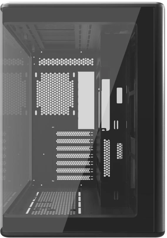 „Cooler Master Elite 600“ korpusas, ATX, permatomas šoninis skydelis, 4 x 120 mm ventiliatoriai, juodas