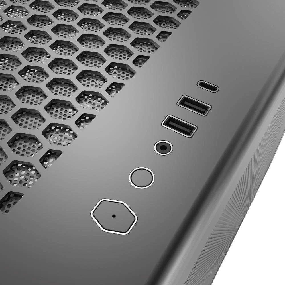 „Cooler Master Elite 600“ korpusas, ATX, permatomas šoninis skydelis, 4 x 120 mm ventiliatoriai, juodas