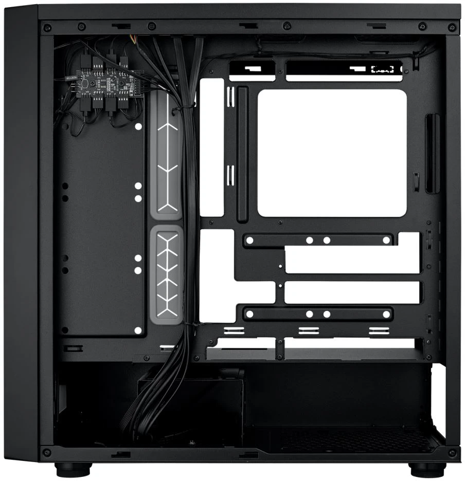 Kompiuterio Korpusas - Cooler Master MasterBox 600, Juodas