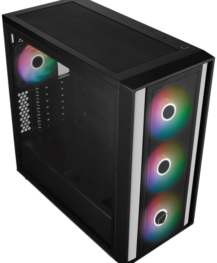 Kompiuterio Korpusas - Cooler Master MasterBox 600, Juodas