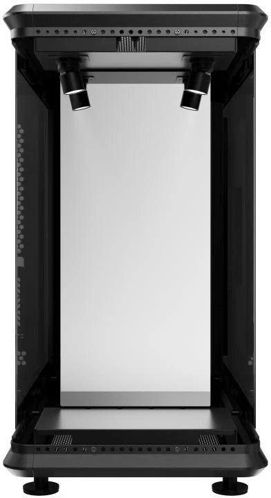 Cooler Master MasterFrame 360 Panorama , Tower-case - juodas, Panorama-Glasdesign