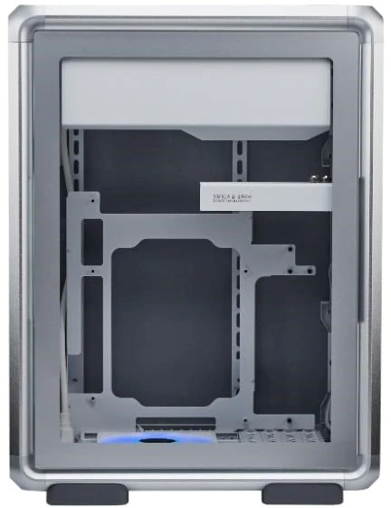 „Cooler Master MasterFrame 400 Mesh“ sidabrintas korpusas (MF400M-SHNN-S00)