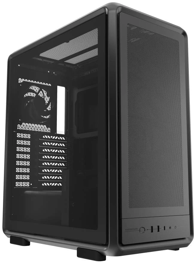 „Cooler Master MasterFrame 500 Mesh“ kompiuterio korpusas, Midi bokštas, E-ATX, grūdintas stiklas - juodas