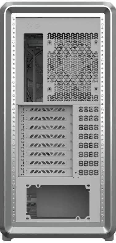 „Budowa Cooler Master MasterFrame 600 ARGB sidabrinė“ (MF600M-SGNN-S01)