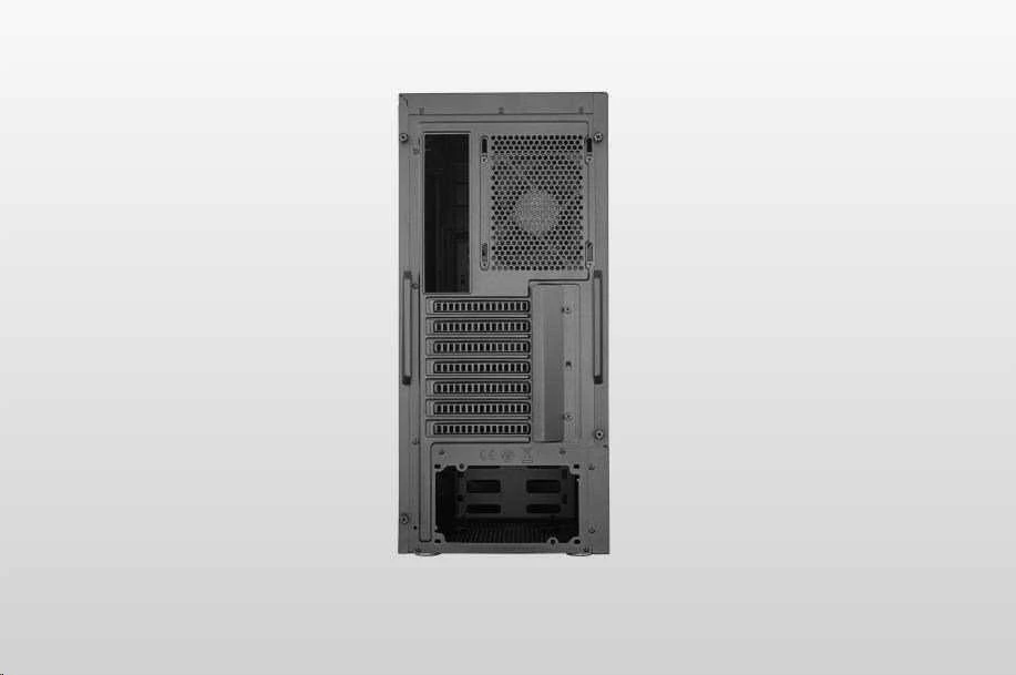 „Cooler Master“ | „Silencio S600“ su plienine šonine panele | Juodas | Mini ITX, Micro ATX, ATX