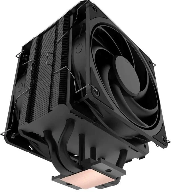 COL Cooler Master V4 Alpha 3DHP Juodas Procesorius Orinis aušintuvas 12 cm Juoda 1 vnt