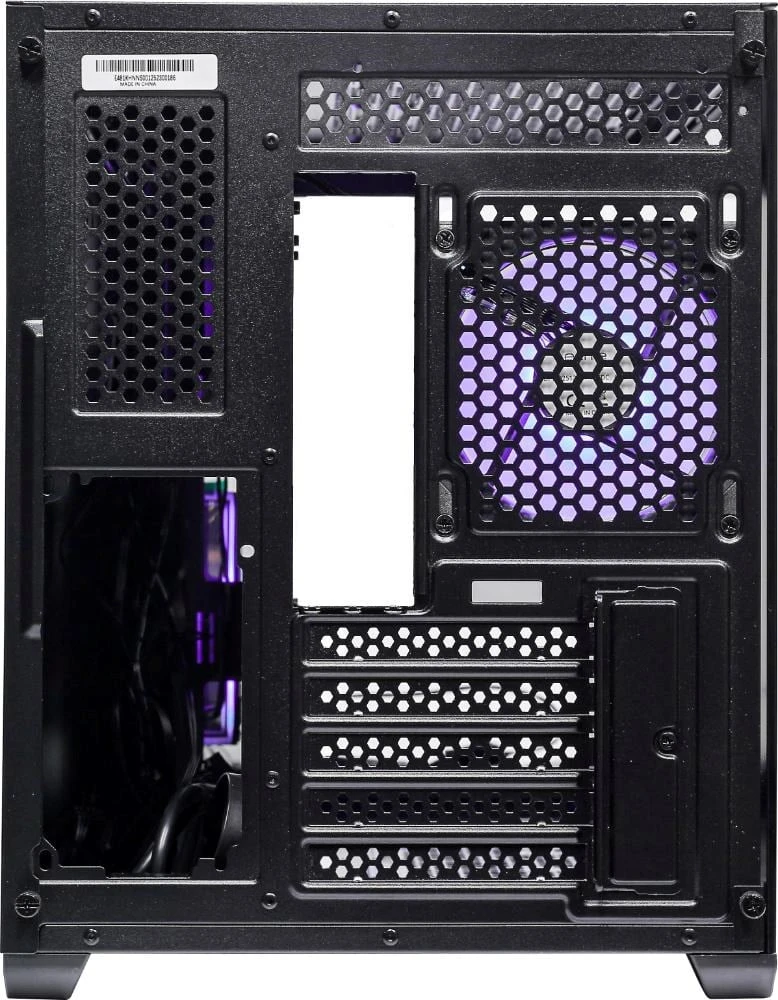 „Cooler Master Elite 481 Wood“, bokšto formos korpusas - juodas/medinis, grūdintas stiklas x 2