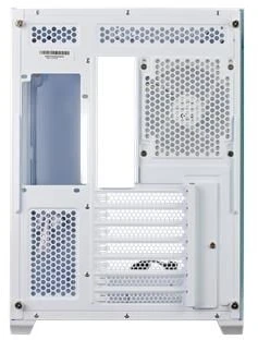 „Cooler Master Elite 681“ korpusas, ATX, permatomas šoninis skydelis, 4x 120 mm ARGB ventiliatoriai, baltas