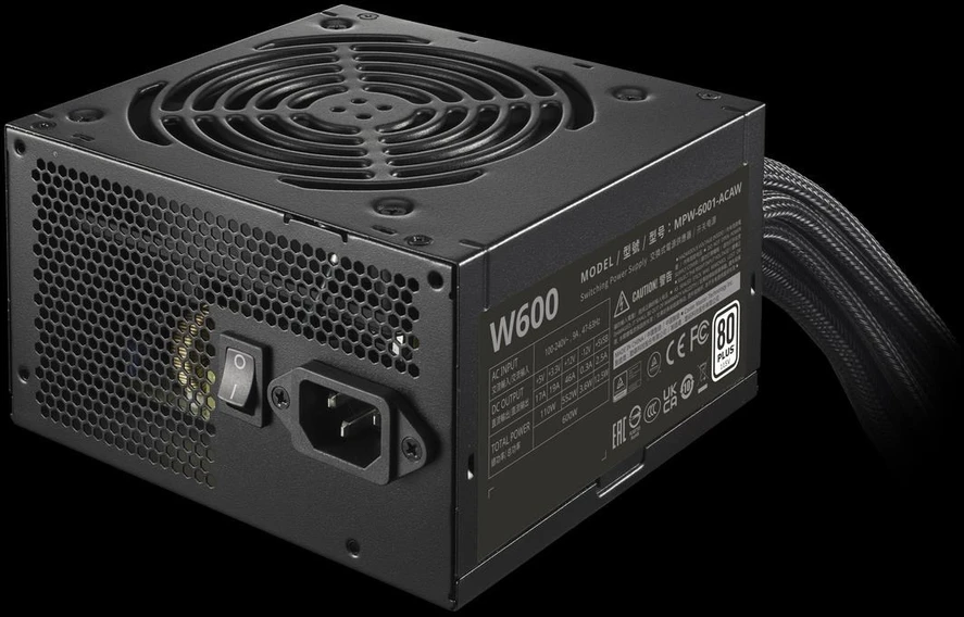 Cooler Master Elite NEX W600 600 W maitinimo šaltinis (MPW-6001-ACBW-BE1)