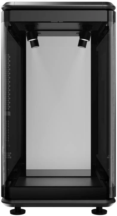 Cooler Master MasterFrame 360 Panorama , Tower-case - juodas, Panorama-Glasdesign