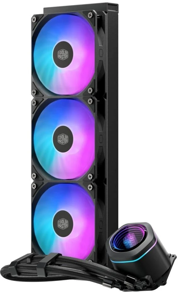 Carruzzo Cooler Master MasterLiquid Core Nex Digital Procesorius Aušinimo skysčiu rinkinys 12 cm Juoda 1 vnt